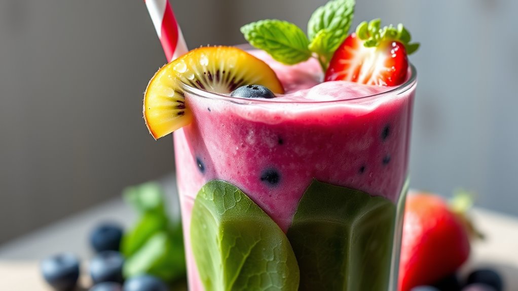 smoothie blending tips provided
