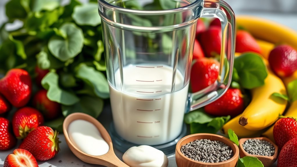smoothie ingredient measurement guide