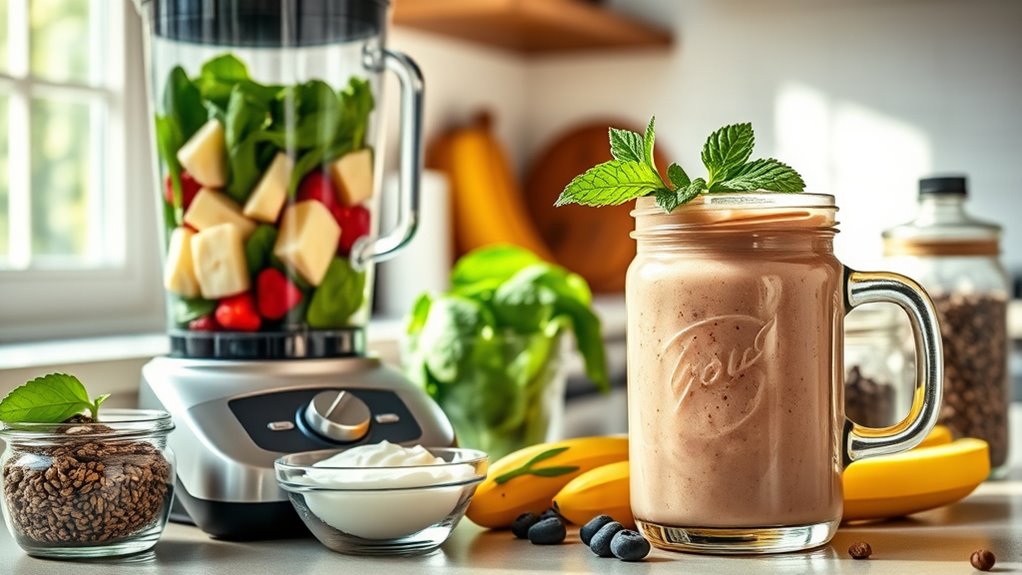 smoothie ingredient preparation techniques
