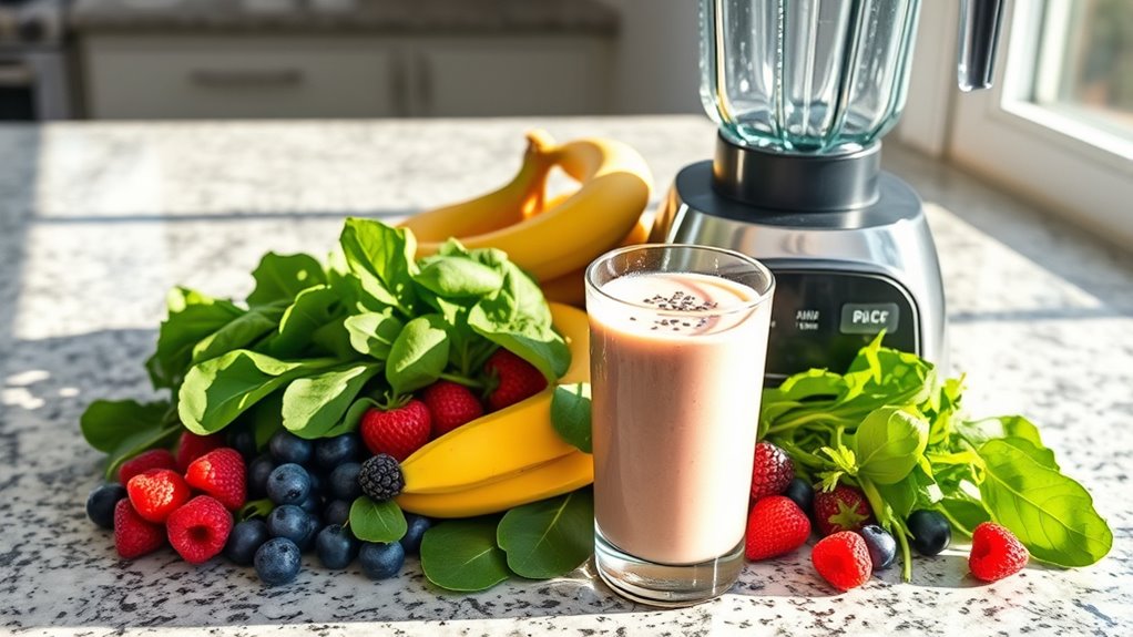 smoothie ingredient preparation techniques