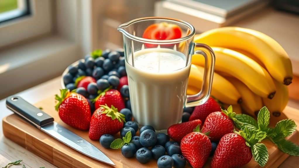 smoothie ingredient preparation tips