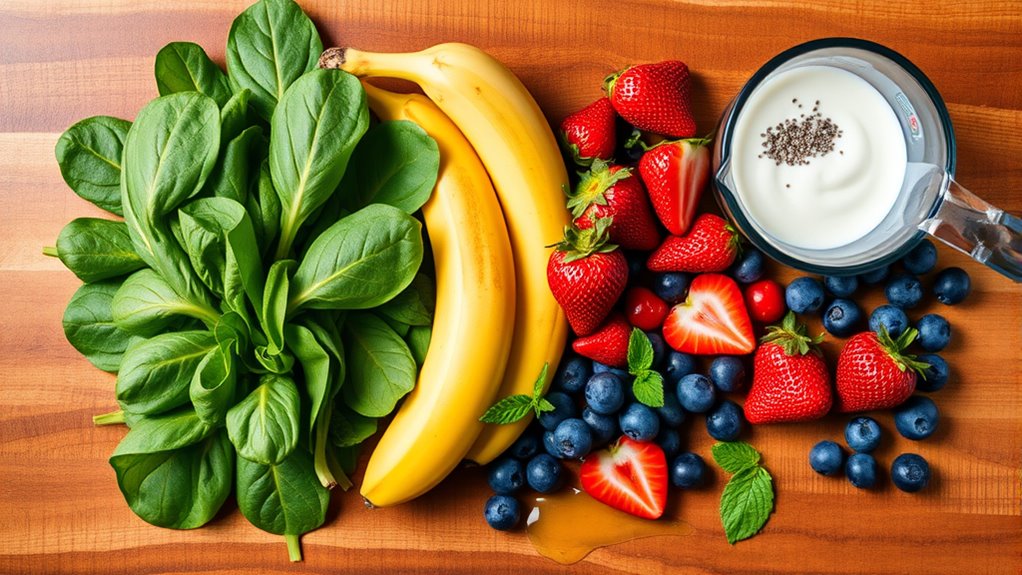 smoothie ingredient quantity guide
