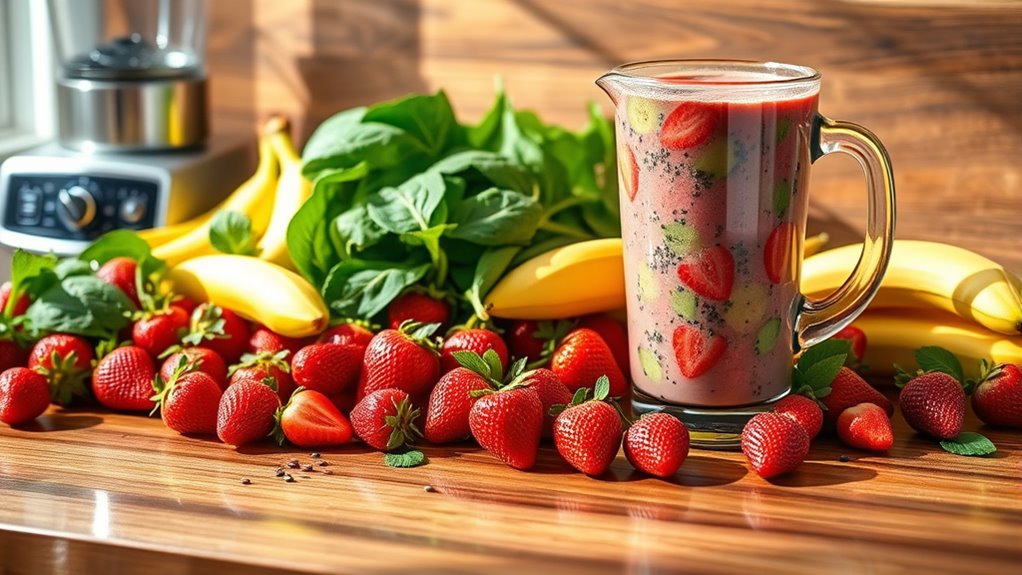 smoothie preparation and customization