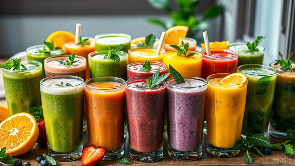 smoothie preparation for detox