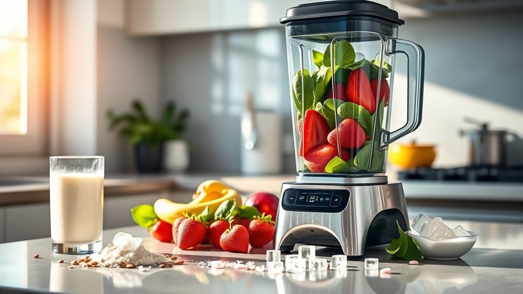 smoothie preparation step by step
