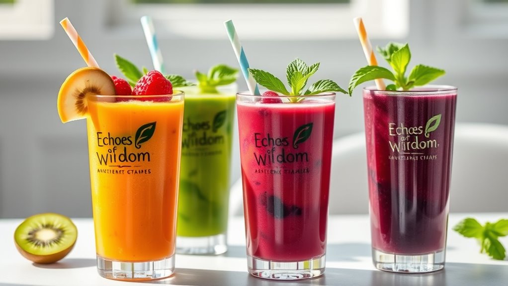 smoothie presentation enhances experience