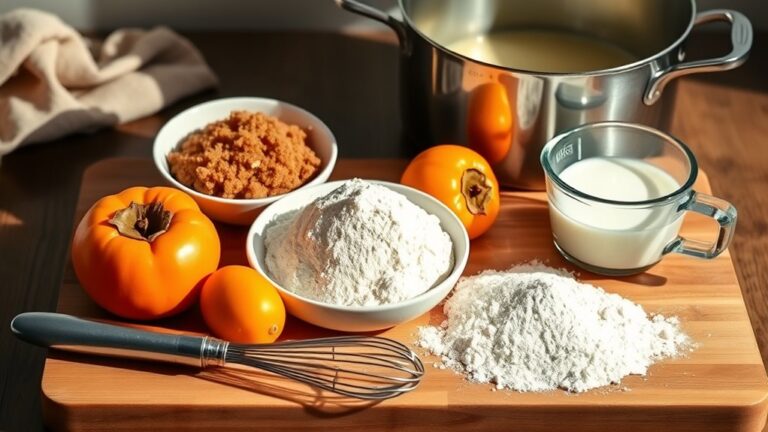 steamed persimmon pudding recipe