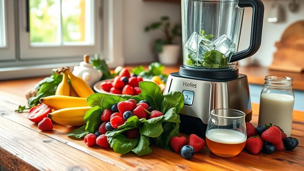 strategic blender ingredient layering