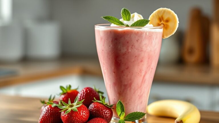 strawberry banana smoothie recipe