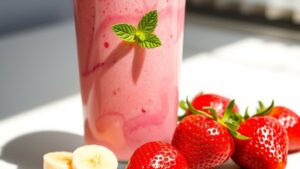 strawberry banana smoothie recipe