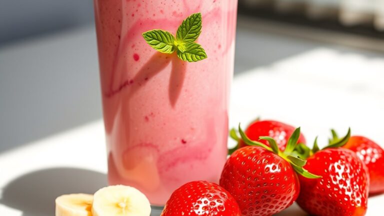 strawberry banana smoothie recipe
