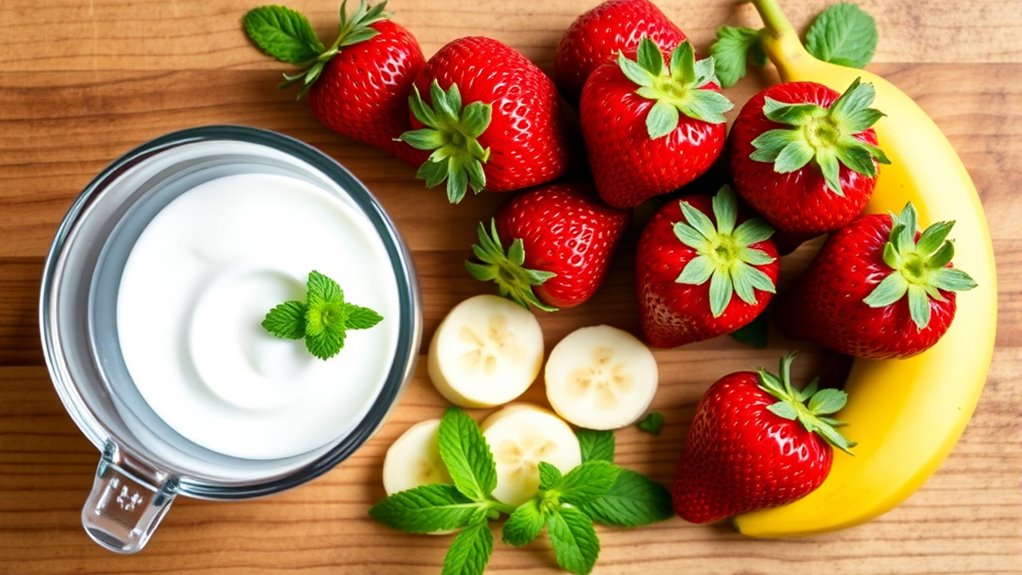 strawberry smoothie ingredient list