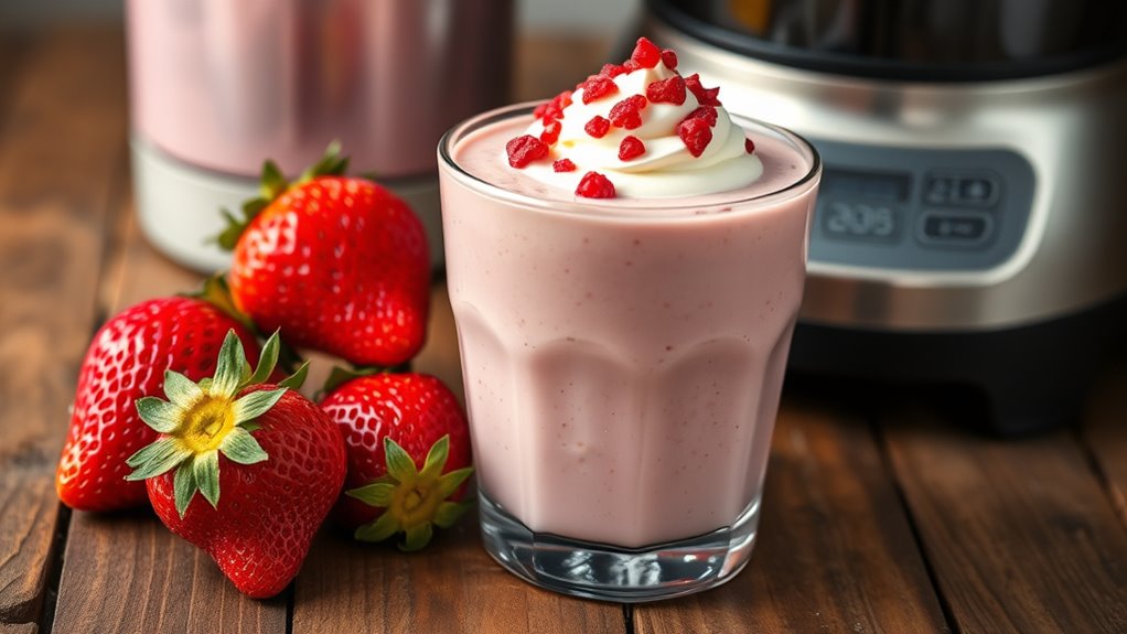 strawberry smoothie ingredient list