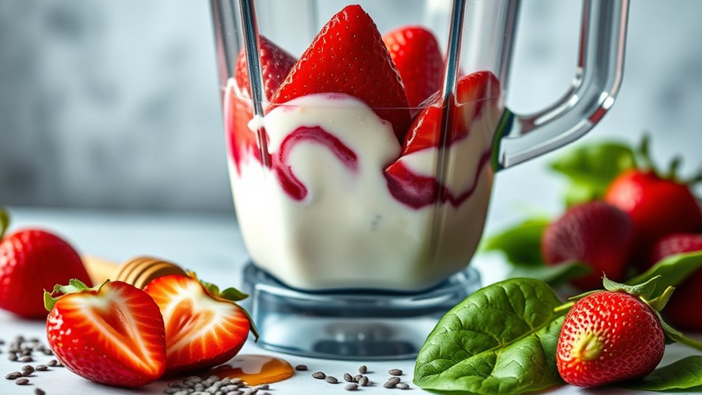 strawberry smoothie preparation guide