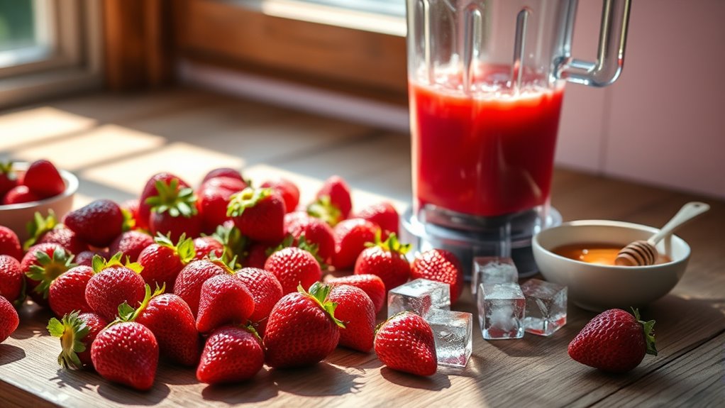 strawberry smoothie preparation tips