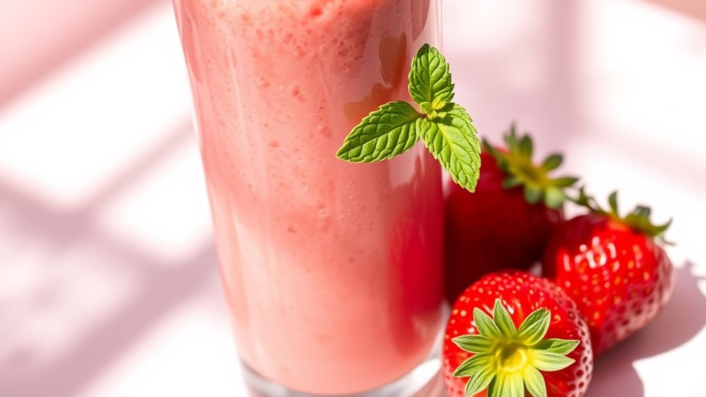 strawberry smoothie without yogurt