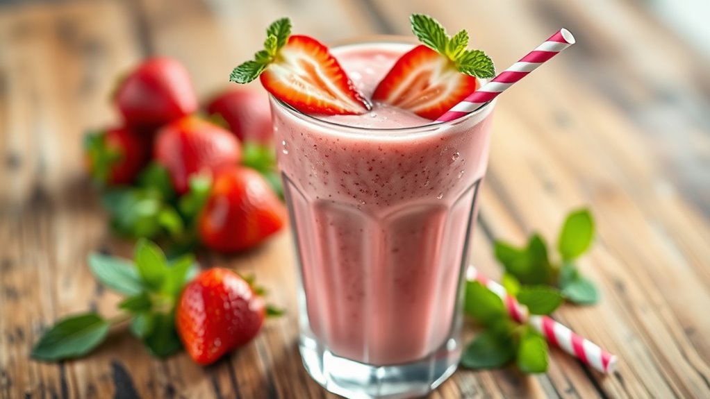 stylish smoothie presentation tips