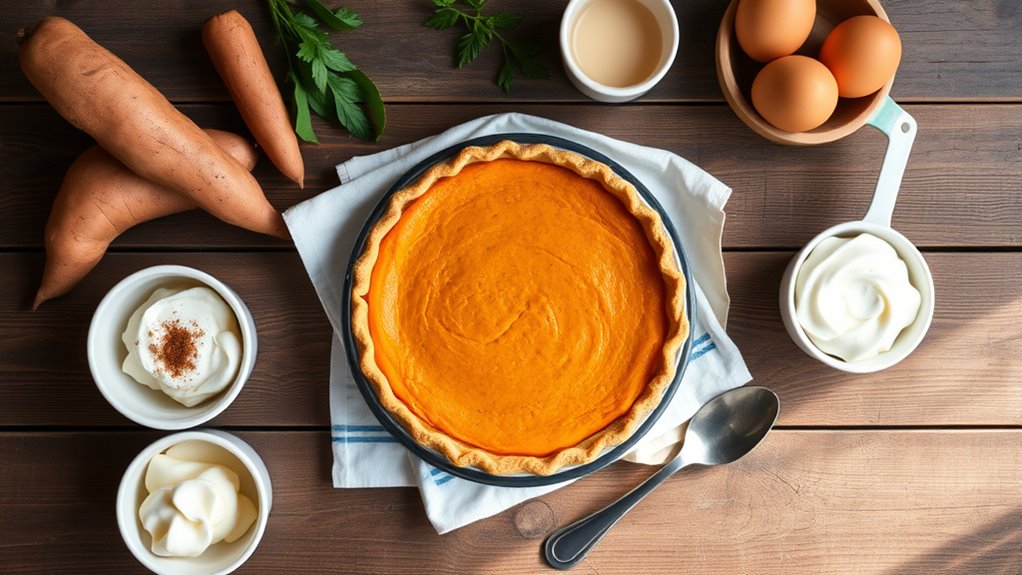 sweet potato pie ingredients needed