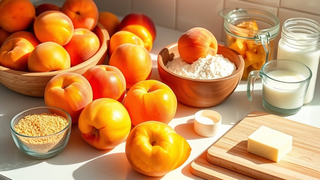 tennessee peach pudding ingredients