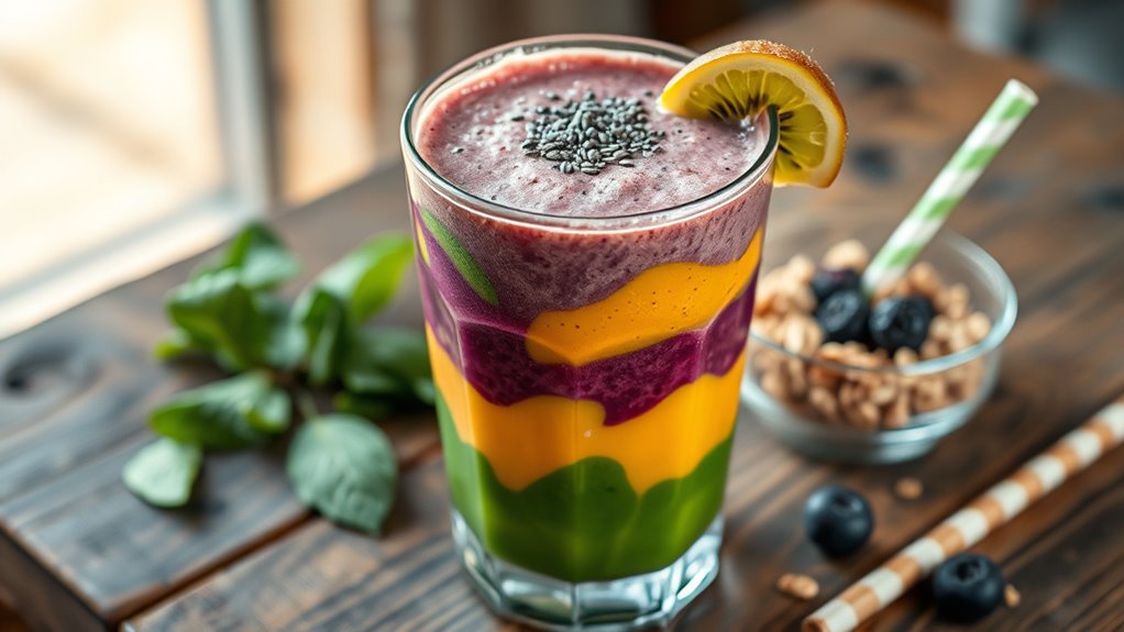 thoughtful smoothie serving suggestions