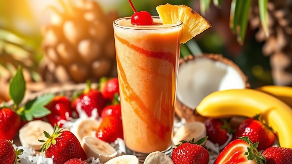 tropical smoothie ingredient list