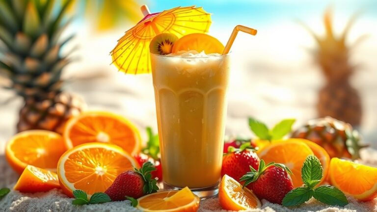tropical smoothie recipe details