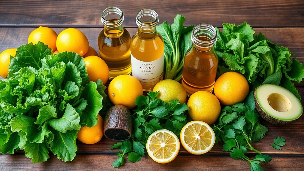 alkaline salad dressing ingredients