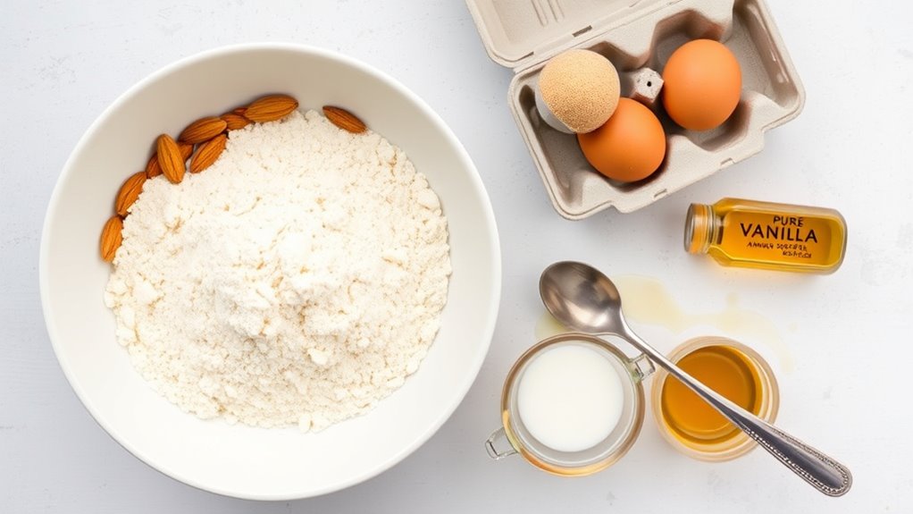 almond flour waffle ingredients