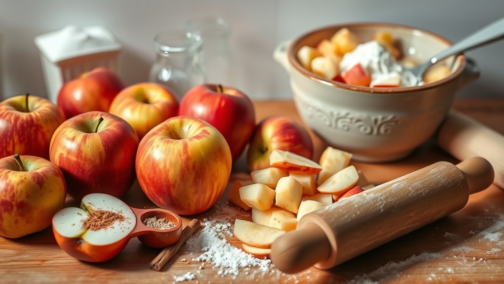 apple pie filling preparation