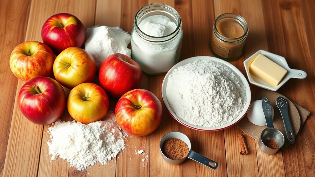 apple pie ingredient list