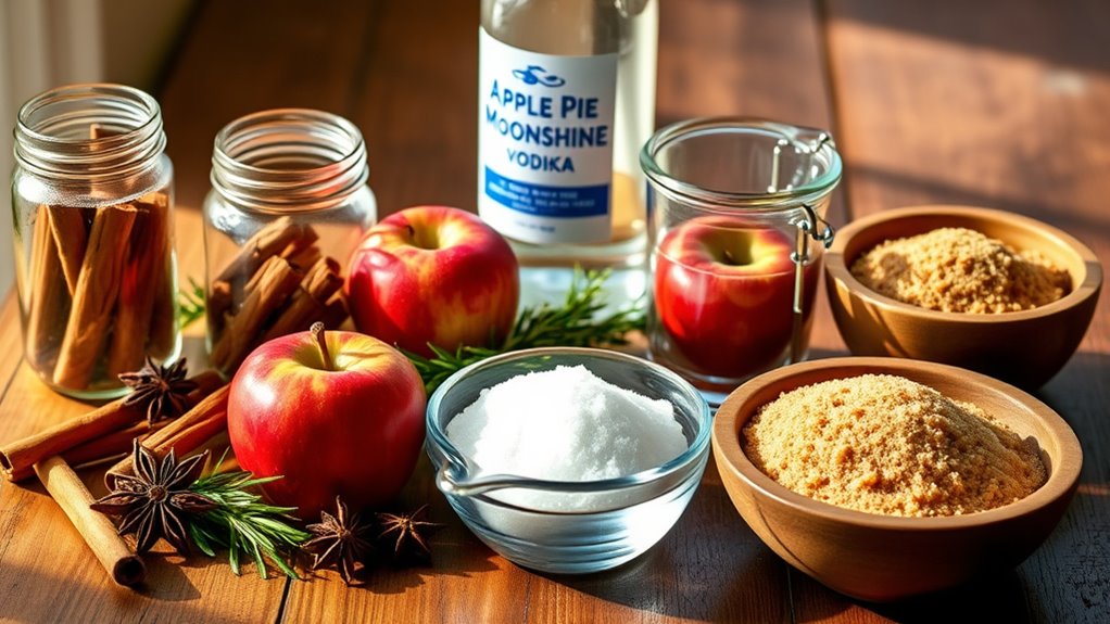 apple pie moonshine ingredients