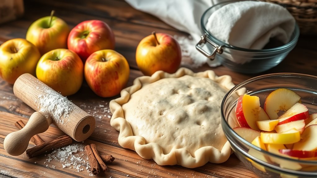 apple pie preparation steps