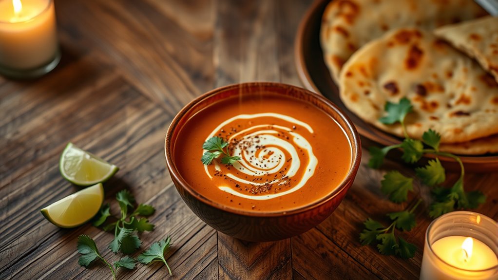 aromatic soup serving techniques