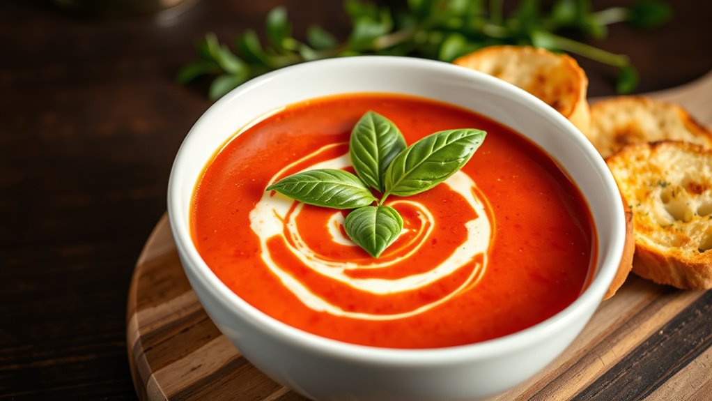 artful soup presentation tips