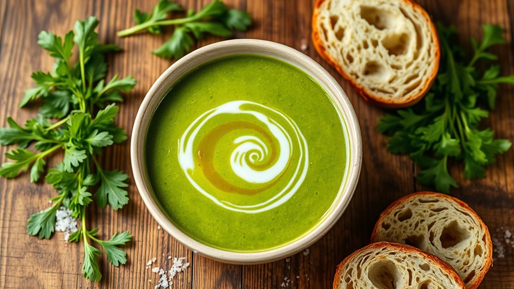 arugula soup cooking ideas