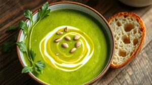 arugula soup preparation instructions