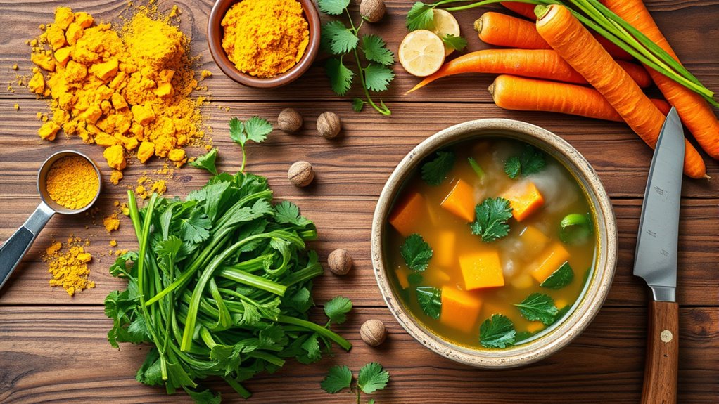 ayurveda soup ingredient guidance