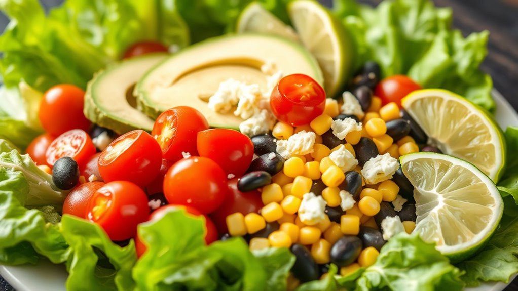 baja salad ingredient list