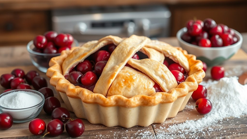 bake a cherry pie