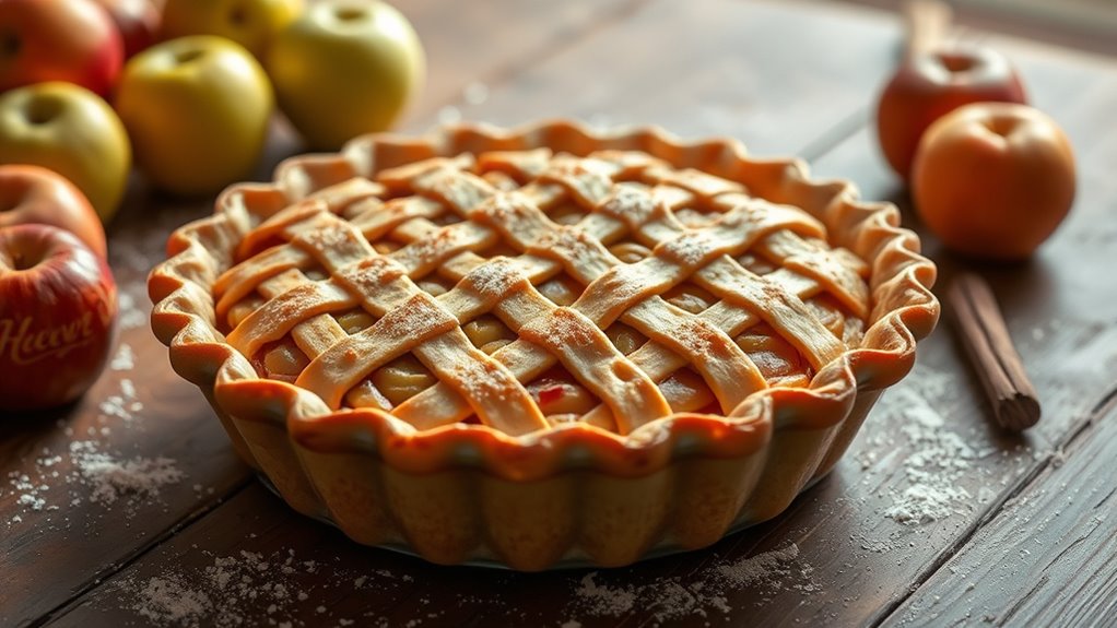 bake a delicious apple pie