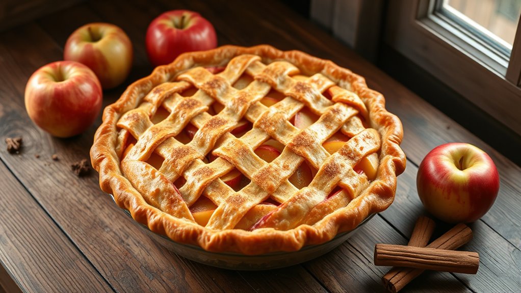 bake a delicious pie