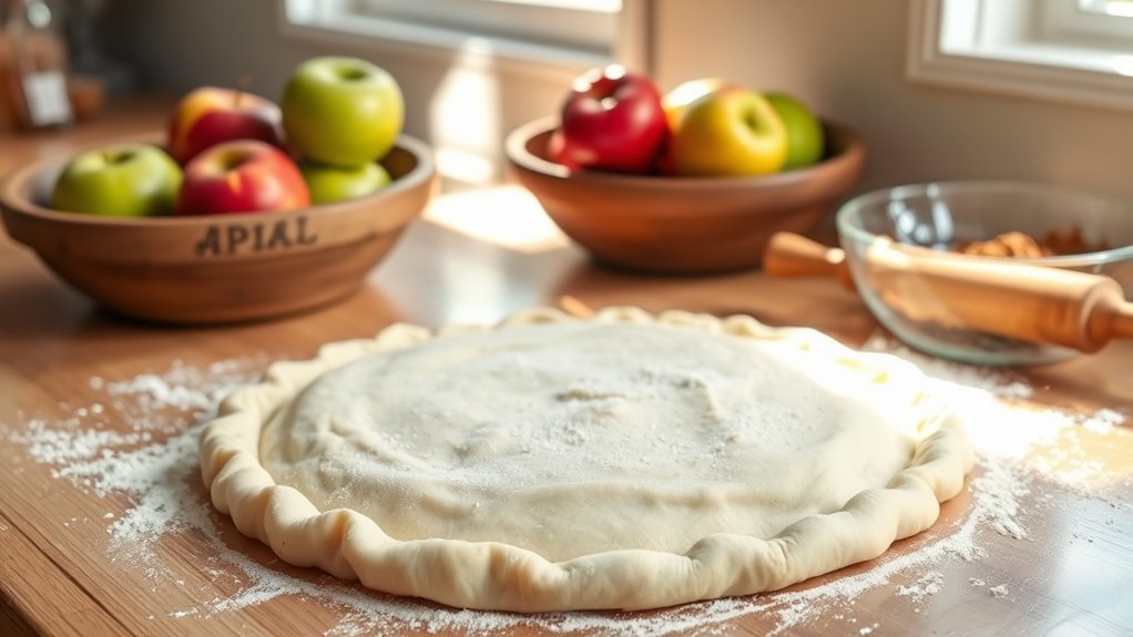 bake a delicious pie