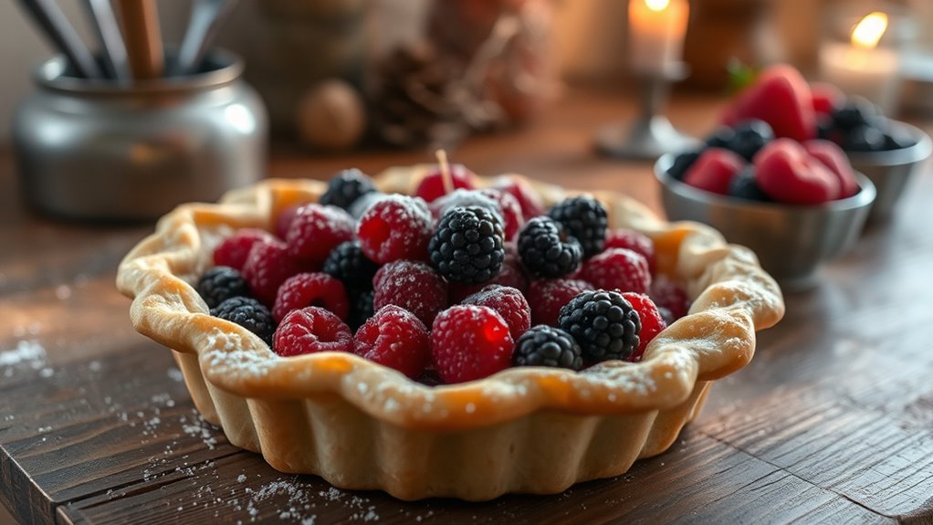 bake a delicious pie