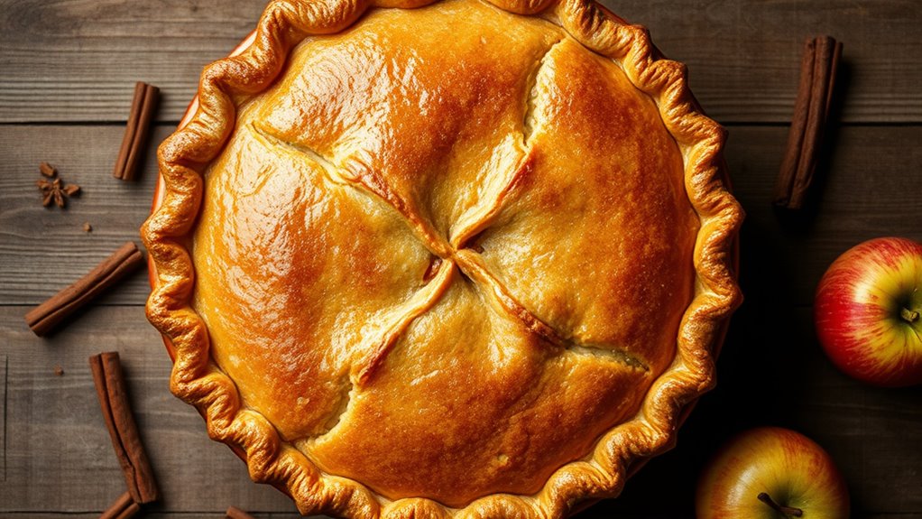 bake a flaky apple pie