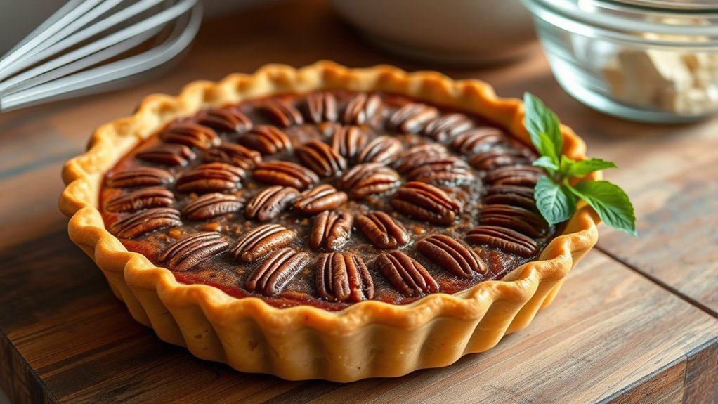 bake a pecan pie