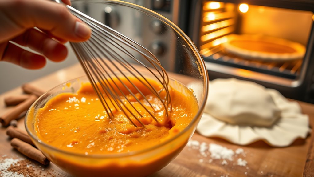 bake pumpkin pie deliciously