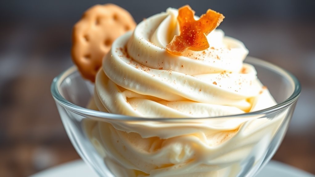 balanced ginger ice cream