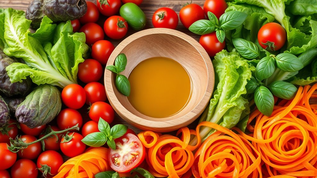 balanced salad preparation techniques