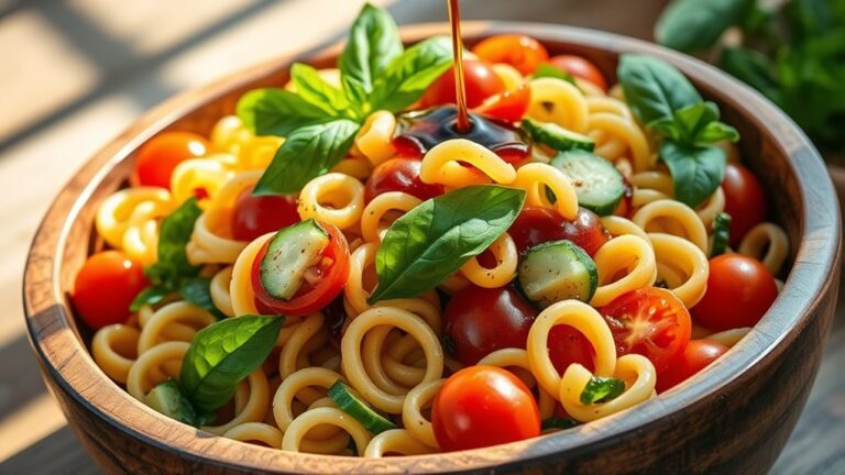 balsamic vinegar pasta salad