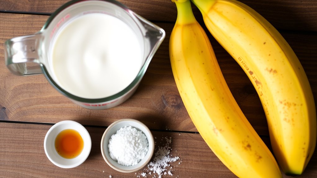 banana ice cream ingredients list